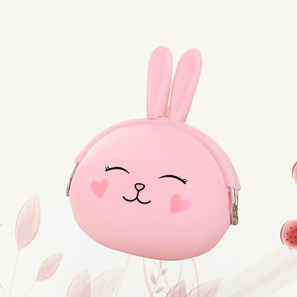 Cartoon Rabit Design Coin Case