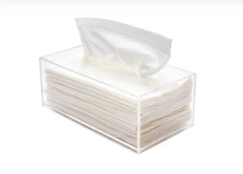 Clear Tek Acrylic Tissue Box