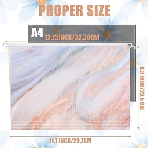 Marble Pattern Notebook Large (4Pc)