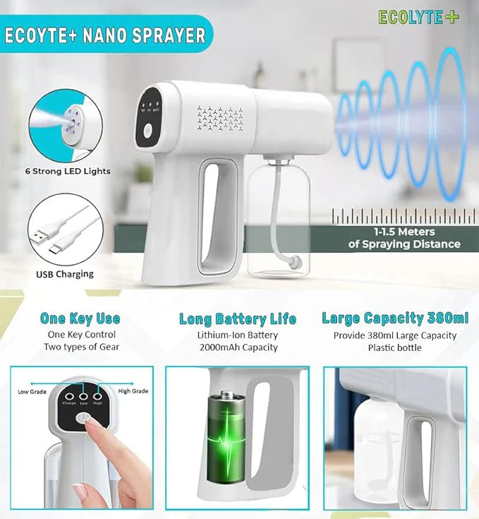 Nano Spray Disinfectant Mist Gun