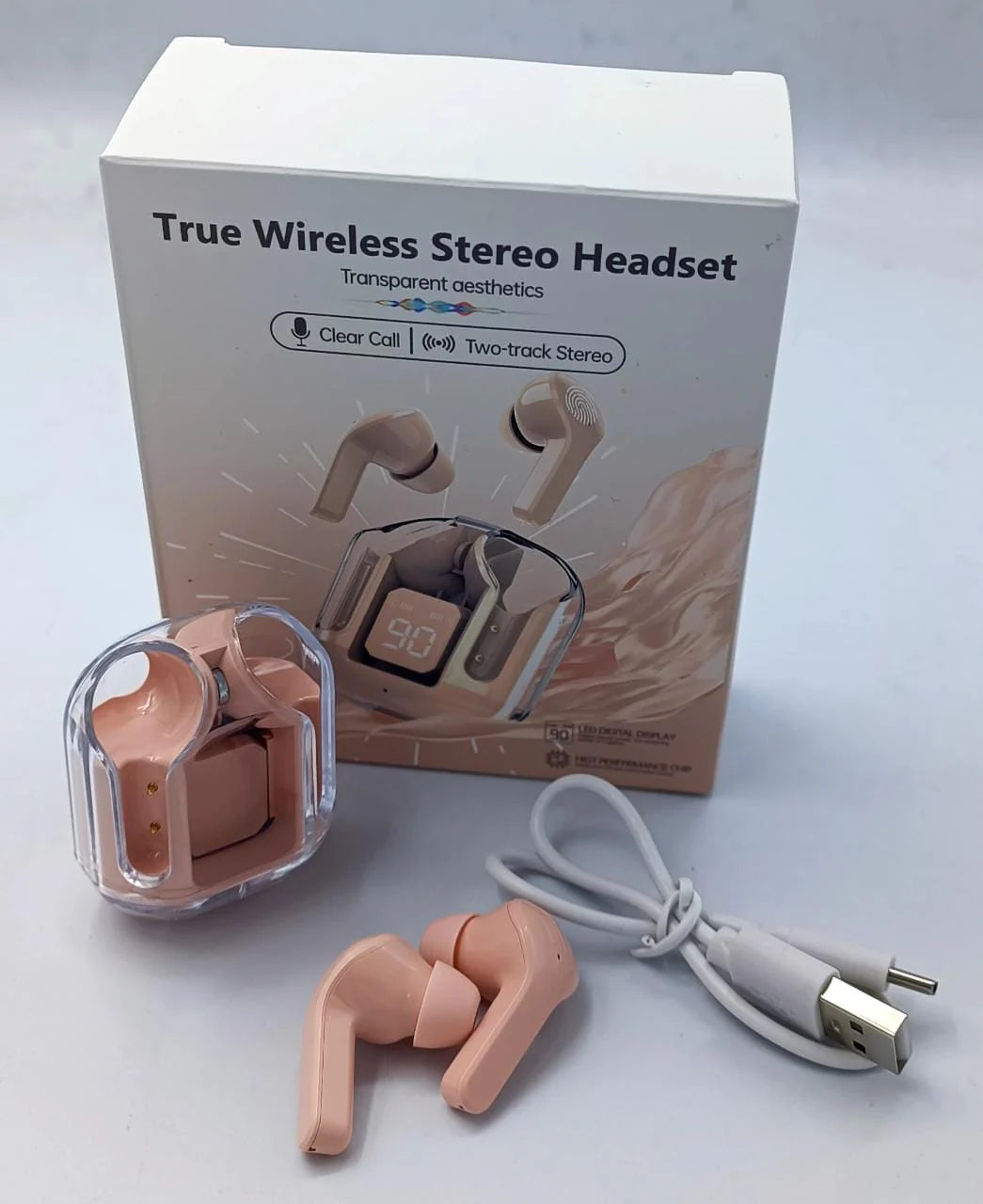 T6 Crystal Wireless Earphones